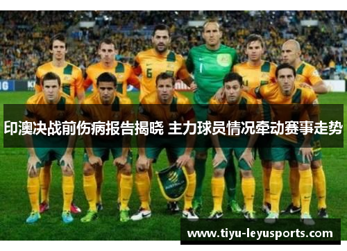 印澳决战前伤病报告揭晓 主力球员情况牵动赛事走势